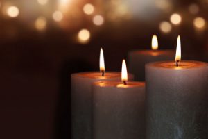 Burning candles 